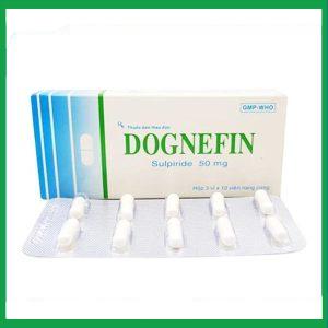 Thuốc Dognefin 50mg điều trị các triệu chứng lo âu, rối loạn hành vi nặng (3 vỉ x 10 viên)