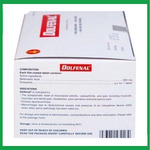 Nhà Thuốc Tiến Thành - Thuốc Dolfenal United giảm đau 2 Nhà Thuốc Tiến Thành - Dolfenal 2