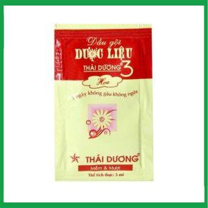 Dầu gội Dược liệu Thái Dương 3 (10gói x5ml/dây)