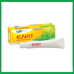 Nhà Thuốc Tiến Thành - Kem dưỡng da Enat Natural Vitamin E Cream giữ ẩm, mờ vết nhăn, sẹo thâm trên da (30g) 1 Nhà Thuốc Tiến Thành - Enat cream1