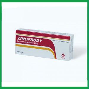 Viên nén Zinoprody 50mg tiêu nhầy, loãng đàm, giảm ho