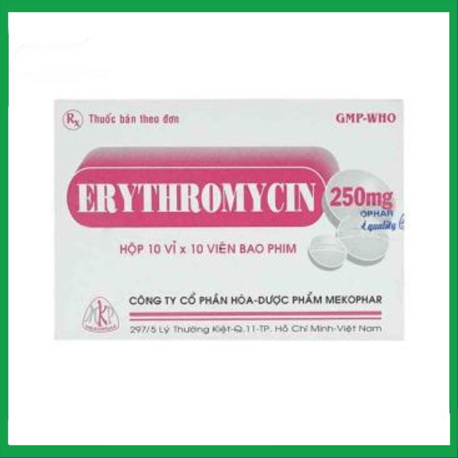 Erythromycin-250mg-MKP.jpg Nhà Thuốc Tiến Thành - Erythromycin 250mg MKP