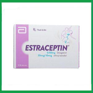 Thuốc tránh thai hằng ngày Estraceptin Abbott (1 vỉ x 28 viên)