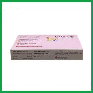 Nhà Thuốc Tiến Thành - Thuốc Evadays Vaginal 500mg Mediplantex điều trị viêm âm đạo (1 vỉ x 10 viên) 1 Nhà Thuốc Tiến Thành - Evadays2