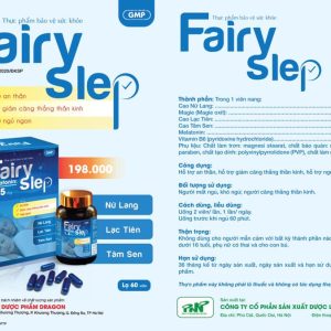 Nhà Thuốc Tiến Thành - Fairy Slep - Hỗ trợ an thần, giảm căng thẳng thần kinh, giúp ngủ sâu ngon giấc 1 Nhà Thuốc Tiến Thành - Fairy Slep