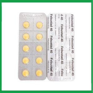 Nhà Thuốc Tiến Thành - Thuốc Febustad 40 Stella điều trị tăng acid uric huyết mạn tính (3 vỉ x 10 viên) 1 Nhà Thuốc Tiến Thành - Febustad 40 Stella 1