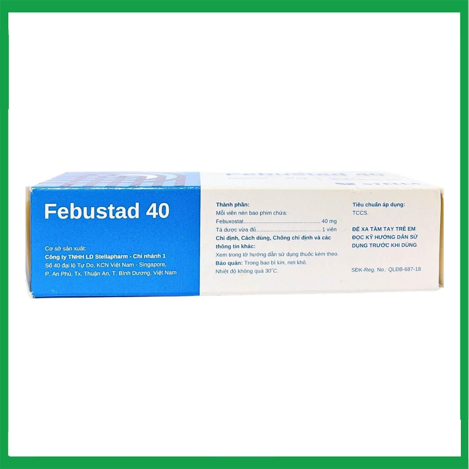 Febustad-40-Stella-2.jpg Nhà Thuốc Tiến Thành - Febustad 40 Stella 2