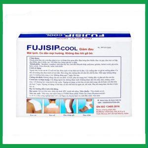 Nhà Thuốc Tiến Thành - Cao dán Fujisip Cool Thiên Ân giảm đau cơ, đau khớp, đau vai gáy, đau lưng (10 túi) 1 Nhà Thuốc Tiến Thành - Fujisip cool3