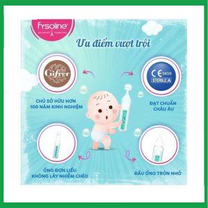 Nhà Thuốc Tiến Thành - Dung dịch nước muối ưu trương Fysoline xanh 5ml giảm ngạt mũi, khô mũi (20 ống) 2 Nhà Thuốc Tiến Thành - Fysoline xanh2 1