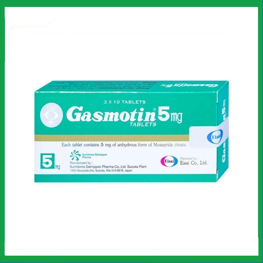 Gasmotin-5mg.jpg Nhà Thuốc Tiến Thành - Gasmotin 5mg