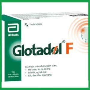 Thuốc Glotadol F Glomed giảm nhanh các triệu chứng cảm cúm, cảm lạnh