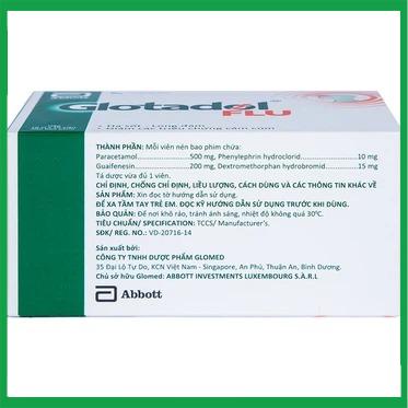 Glotadol-Flu1.jpg Nhà Thuốc Tiến Thành - Glotadol Flu1