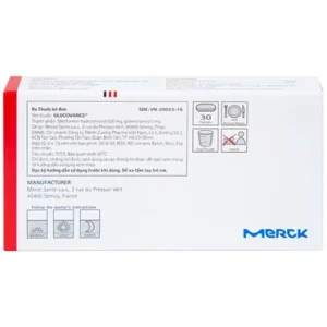 Nhà Thuốc Tiến Thành - Glucovance 500mg 5mg 1