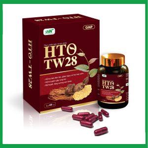 HTO TW28, hỗ trợ giảm nguy cơ tóc bạc sớm, giảm gãy rụng tóc