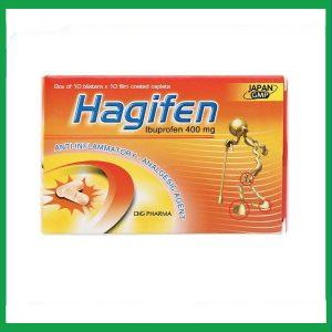 Thuốc Hagifen DHG kháng viêm, giảm đau (10 vỉ x 10 viên)