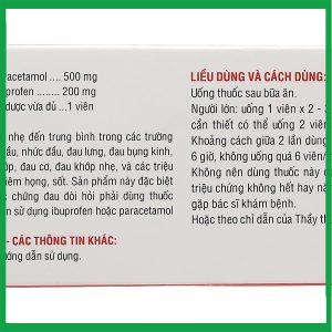 Nhà Thuốc Tiến Thành - Hapacol Pain giảm đau, hạ sốt từ nhẹ đến trung bình 1 Nhà Thuốc Tiến Thành - Hapacol pain1