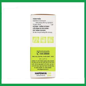 Nhà Thuốc Tiến Thành - Cốm Hapenxin Kids 250 điều trị nhiễm khuẩn (24 gói) 1 Nhà Thuốc Tiến Thành - Hapenxil 2