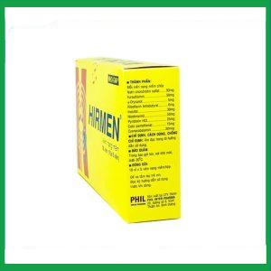 Nhà Thuốc Tiến Thành - Thuốc Hirmen hỗ trợ cải thiện các triệu chứng viêm đa dây thần kinh (18 vỉ x 5 viên) 1 Nhà Thuốc Tiến Thành - Hirmen 2