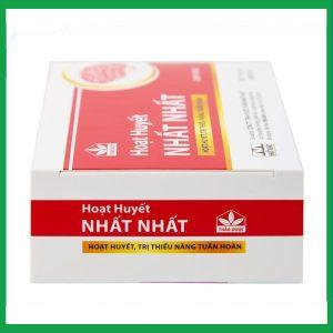 Nhà Thuốc Tiến Thành - Thuốc Hoạt Huyết Nhất Nhất giúp hoạt huyết, trị thiếu năng tuần hoàn (3 vỉ x 10 viên) 1 Nhà Thuốc Tiến Thành - Hoat huyet Nhat Nhat 2