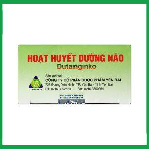 Nhà Thuốc Tiến Thành - Hoat huyet duong nao Dutamginko 2