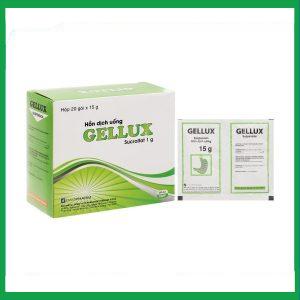 Nhà Thuốc Tiến Thành - Hỗn dịch uống Gellux 1g Davipharm điều trị ngắn ngày loét tá tràng, dạ dày lành tính (20 gói x 15g) 2 Nhà Thuốc Tiến Thành - Hon dich uong Gellux 1g1