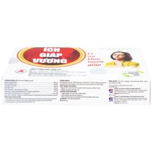 Nhà Thuốc Tiến Thành - Viên uống Ích Giáp Vương Á Âu hỗ trợ giảm sự tiến triển của bướu cổ lành tính (3 vỉ x 10 viên) 2 Nhà Thuốc Tiến Thành - Ich Giap Vuong 1