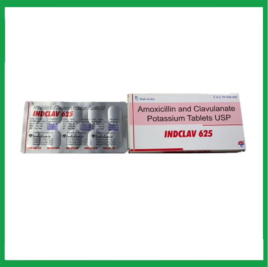 Indclav-625mg-2.jpg Nhà Thuốc Tiến Thành - Indclav 625mg 2