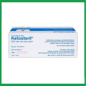 Nhà Thuốc Tiến Thành - Thuốc Ketosteril Fresenius Kabi phòng ngừa và điều trị suy thận mạn (5 vỉ x 20 viên) 2 Nhà Thuốc Tiến Thành - Ketosteril 3