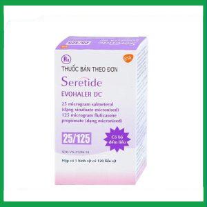 Nhà Thuốc Tiến Thành - Khí dung Seretide Evohaler DC 25/125 trị hen phế quản (120 liều) 1 Nhà Thuốc Tiến Thành - Khi dung Seretide 2 1