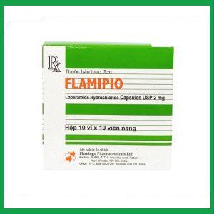 Thuốc Flamipio 2mg (Loperamide 2mg) điều trị tiêu chảy (10 vỉ x 10 viên)