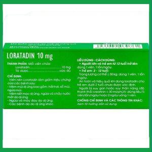 Nhà Thuốc Tiến Thành - Loratadin 10mg Traphaco 3