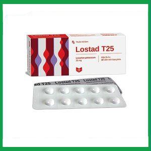 Nhà Thuốc Tiến Thành - Thuốc Lostad T25 25mg Stella điều trị tăng huyết áp (3 vỉ x 10 viên) 1 Nhà Thuốc Tiến Thành - Lostad T25 1