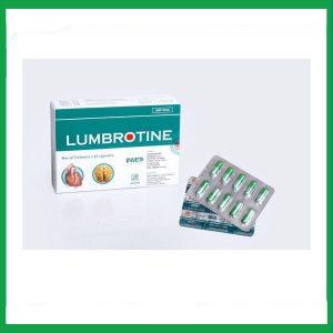 Nhà Thuốc Tiến Thành - Viên nang cứng Lumbrotine TW3 điều trị các chứng tê mỏi chân tay, di chứng tai biến mạch máu não (3 vỉ x 10 viên) 2 Nhà Thuốc Tiến Thành - Lumbrotine 2