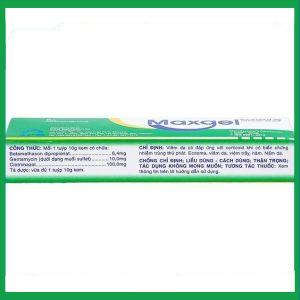 Nhà Thuốc Tiến Thành - Kem bôi da Maxgel SPM điều trị viêm da, viêm trầy, hăm, nấm da (10g) 1 Nhà Thuốc Tiến Thành - Maxgel SPM 1