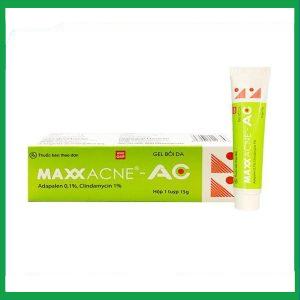 Gel bôi da Maxx Acne-AC Ampharco U.S.A điều trị mụn trứng cá (15g)