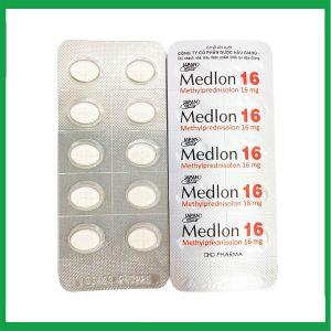 Nhà Thuốc Tiến Thành - Thuốc kháng viêm Medlon 16 2 Nhà Thuốc Tiến Thành - Medlon1