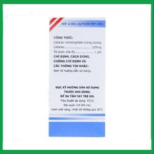 Nhà Thuốc Tiến Thành - Thuốc bột uống Mekocefaclor 125mg điều trị viêm họng, viêm phế quản (12 gói) 2 Nhà Thuốc Tiến Thành - Mekocefaclor 3