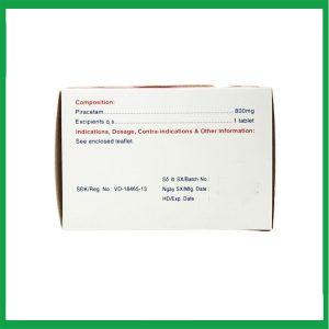 Nhà Thuốc Tiến Thành - Thuốc Mekotropyl 800 trị chóng mặt, rung giật cơ, giảm trí nhớ (Hộp 10 vỉ x 10 viên) 1 Nhà Thuốc Tiến Thành - Mekotropyl 800 2
