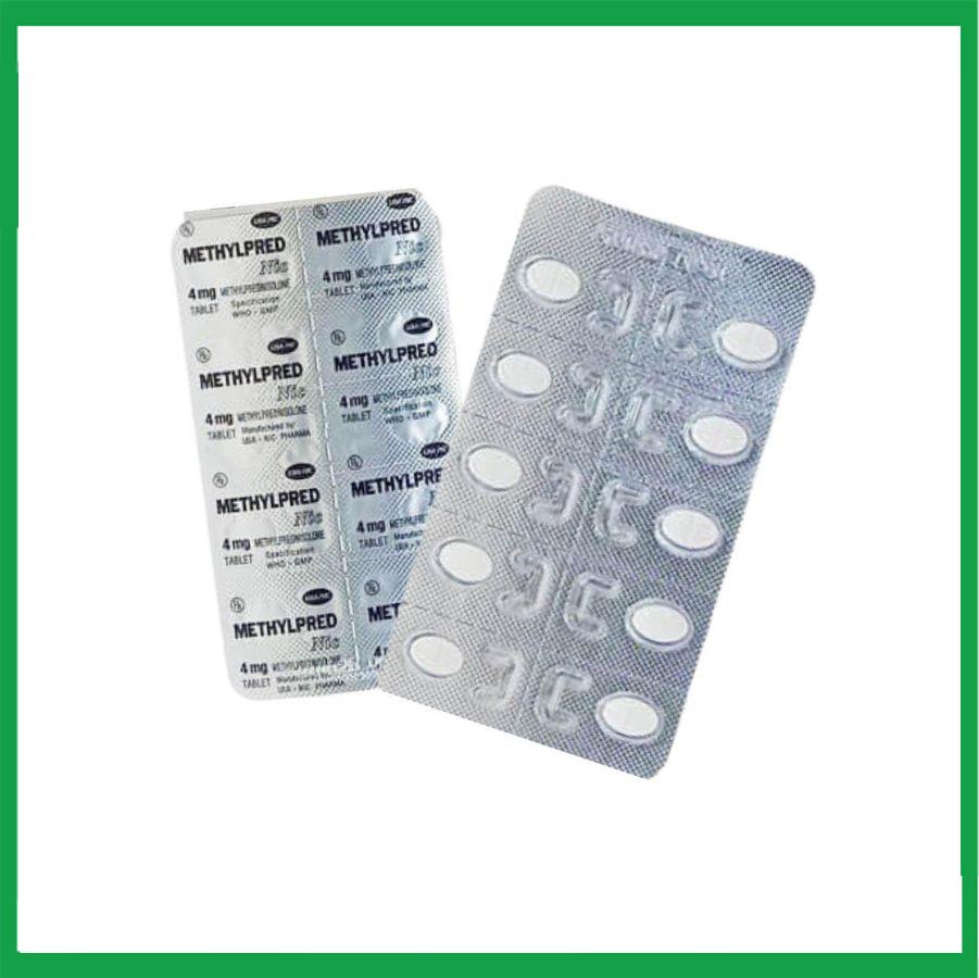 Methylpred-NIC-4mg-1.jpg Nhà Thuốc Tiến Thành - Methylpred NIC 4mg 1