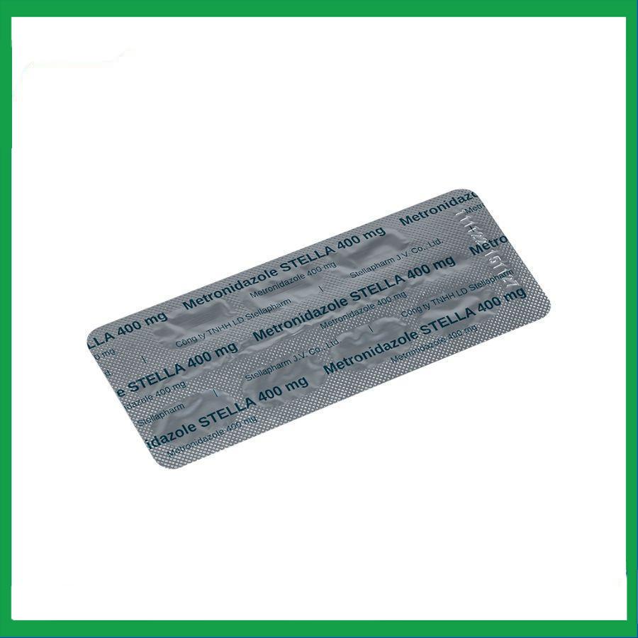Metronidazole-Stella-400mg-2.jpg Nhà Thuốc Tiến Thành - Metronidazole Stella 400mg 2