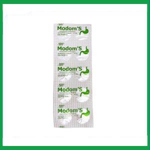 Nhà Thuốc Tiến Thành - Viên nén Modom's 10mg DHG Pharma điều trị triệu chứng nôn và buồn nôn (10 vỉ x 10 viên) 2 Nhà Thuốc Tiến Thành - Modom2