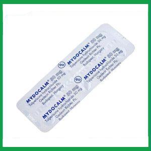 Nhà Thuốc Tiến Thành - Viên nén Mydocalm 50mg điều trị triệu chứng co cứng cơ sau đột quỵ (3 vỉ x 10 viên) 3 Nhà Thuốc Tiến Thành - Mydocalm 50mg