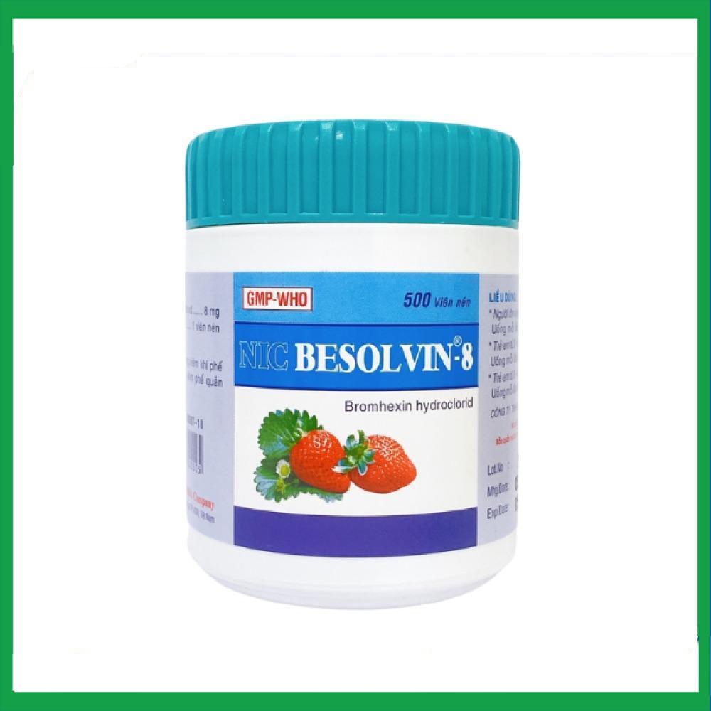 NIC-Besolvin-8mg.jpg Nhà Thuốc Tiến Thành - NIC Besolvin 8mg