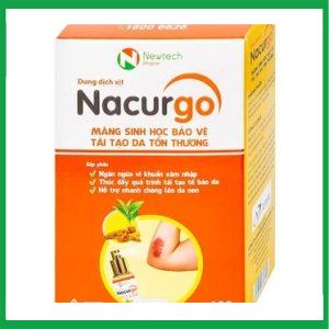 Nhà Thuốc Tiến Thành - Dung dịch xịt Nacurgo bảo vệ, tái tạo da tổn thương( 12ml) 4 Nhà Thuốc Tiến Thành - Nacurgo1