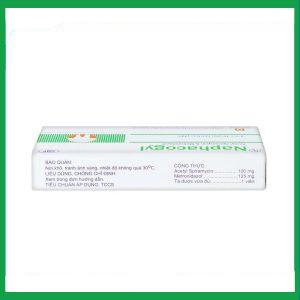 Nhà Thuốc Tiến Thành - Thuốc Naphacogyl điều trị nhiễm trùng răng miệng (2 vỉ x 10 viên) 1 Nhà Thuốc Tiến Thành - Naphacogyl 2