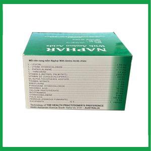 Nhà Thuốc Tiến Thành - Thuốc bổ sung vitamin Naphar With Amino Acids hộp 10 vỉ x 15 viên 2 Nhà Thuốc Tiến Thành - Naphar with Amino Acids 2