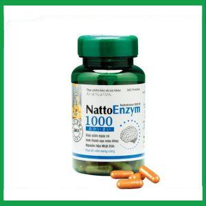 Nhà Thuốc Tiến Thành - Viên uống NattoEnzym 1000 tan cục máu đông trong lòng mạch, tăng tuần hoàn máu (60 Viên) 2 Nhà Thuốc Tiến Thành - Nattoenzym 1000 3