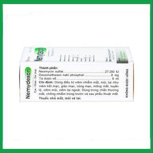 Nhà Thuốc Tiến Thành - Thuốc Nemydexan điều trị viêm kết mạc, viêm mũi, viêm tai ngoài (8ml) 1 Nhà Thuốc Tiến Thành - Nemydexan 2