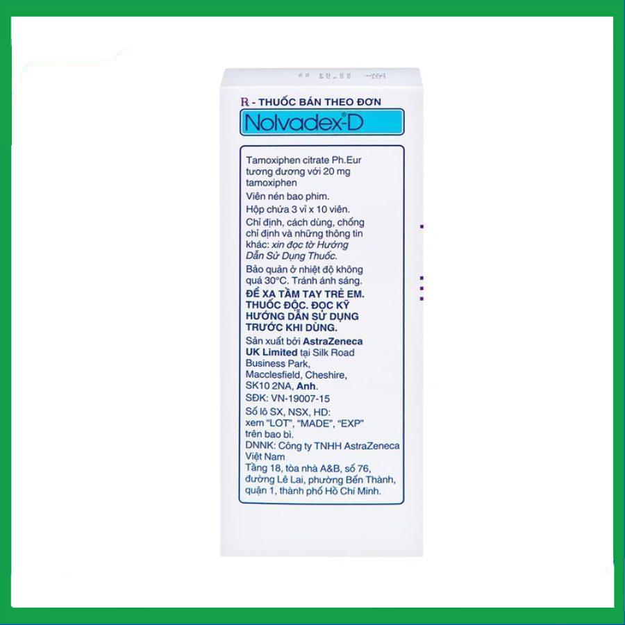 Nolvadex-D-3.jpg Nhà Thuốc Tiến Thành - Nolvadex D 3