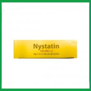 Nhà Thuốc Tiến Thành - Viên đặt âm đạo Nystatin 100.000 I.U PV Pharma điều trị nhiễm nấm âm hộ, âm đạo (12 viên) 1 Nhà Thuốc Tiến Thành - Nystatin 2